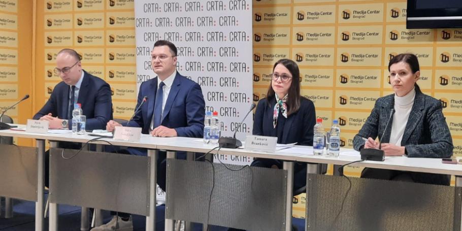 Са конференције за новинаре (извор: ЦРТА)
